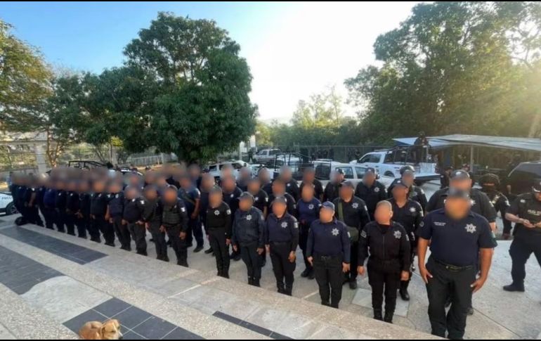 En la mañana de ayer fueron aprehendidos 67 agentes de la Policía Municipal. ESPECIAL