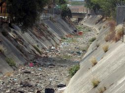 Basura de todo tipo aumenta el riesgo de inundaciones. EL INFORMADOR/Archivo