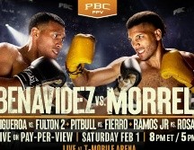 Benavidez y Morrell ponen en juego sus cinturones esta noche en Las Vegas. X/premierboxing