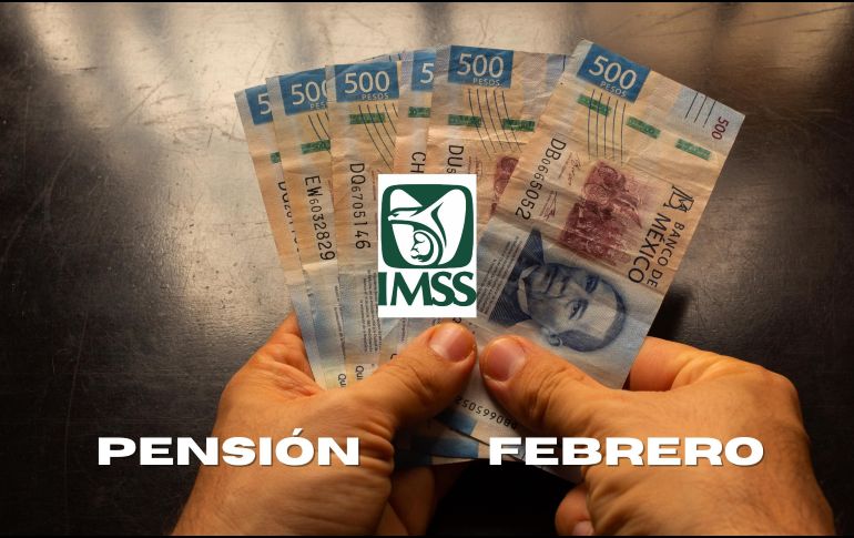 Ya inició febrero, y los beneficiarios de la Pensión del IMSS quieren conocer cuándo es el pago de la prestación correspondiente al nuevo mes. ESPECIAL / CANVA