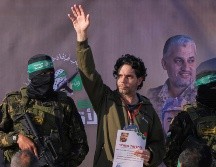 Ofer Kalderon, uno de los rehenes liberados estuvo cautivo por Hamás durante 15 meses. AP/A. Kareem
