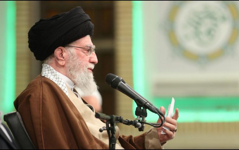 Estas afirmaciones se producen después de que el martes pasado el líder supremo iraní llamara a las autoridades del país a “abrir los ojos”. EFE/IRANIAN SUPREME LEADER OFFICE