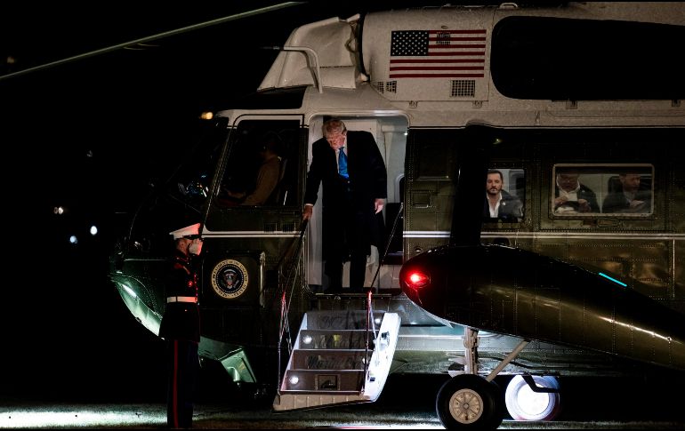 Por el momento se desconoce si Trump está descontento con el resultado del viaje de Rubio. EFE/ A. DRAGO