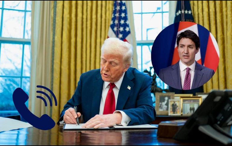 Los aranceles del 25% contra la mayoría de importaciones de México y Canadá a Estados Unidos entraría en vigor pasada la medianoche de hoy. EFE / ARCHIVO