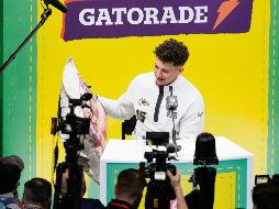 Patrick Mahomes ha visto de todo en cada uno de sus viajes al Super Bowl. AP/A. Vásquez