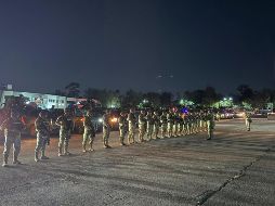 Desde las 6:00 horas de este martes, 990 agentes de la Guardia Nacional se trasladan en avión desde el sur del país hacia las ciudades de Tijuana, Baja California; Sonoyta, Sonora y Matamoros, Tamaulipas. ESPECIAL / GOBIERNO DE MÉXICO