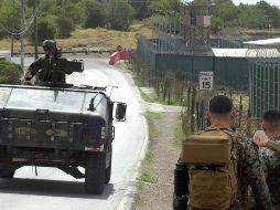 Entre los militares desplegados en Guantánamo se encuentran Infantes de Marina y otros militares del Comando Sur de Estados Unidos. AP / ARCHIVO / EFE / Matthew Williams / U. S. Marine Corps
