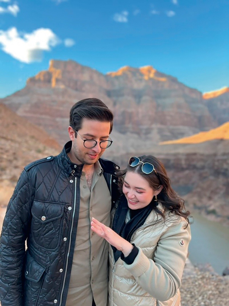 Abel Torres y Martha Preciado. CORTESÍA 