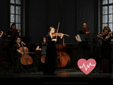 La exposición a la música clásica promueve patrones de frecuencia cardíaca fetal más estables y predecibles. ESPECIAL / Pexels y Canva