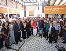 Con una inversión de más de 14 millones de pesos, el Gobierno de Zapopan entregó este martes los trabajos de remodelación del Mercado Municipal Las Fuentes. CORTESÍA