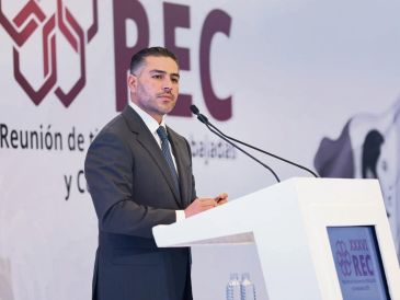 El titular de la Secretaría de Seguridad y Protección Ciudadana recalcó que la estrategia del combate al crimen está funcionando. ESPECIAL