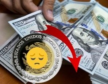 Este miércoles, el peso continúa debilitándose tras evaluar las últimas cifras económicas en México. AFP / ARCHIVO