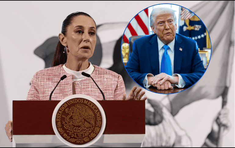 Las declaraciones acontecen unos días después de que se estableciera un acuerdo entre México y Estados Unidos para pausar los aranceles y combatir el tráfico de armas y drogas. EFE/J. MENDÉZ EFE/S. THEW/POOL