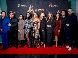 José Orozco. Rafael Márquez, Marieli Azar, Ruby Vázquez, Susana Cruz, Karime Morquecho, Yolanda de Paul, Lorena Hernández, Juan Pablo González y Enrique Estrada. GENTE BIEN JALISCO / C. Jimeno