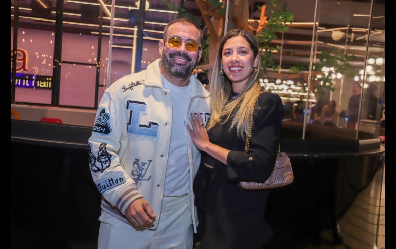 Jorge Lazcano y Karen Gutiérrez. GENTE BIEN JALISCO / C. Jimeno