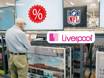 Diversas pantallas están en descuentos por el evento deportivo de la NFL, el Super Bowl. EFE/ Cj Gunther