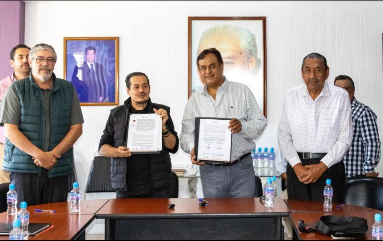 El Director General del IDEFT, Salvador Cosío Gaona, refirió que se trata de un acuerdo de gran relevancia para la sociedad jalisciense. CORTESÍA.