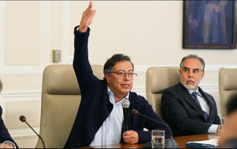 Gustavo Petro, presidente de Colombia. EFE