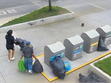 La autoridad municipal reforzó la videovigilancia en los puntos donde la gente regularmente arroja basura a las calles. Advierte que sancionará a los infractores (evita dar las ubicaciones de los equipos para no alertarlos). ESPECIAL