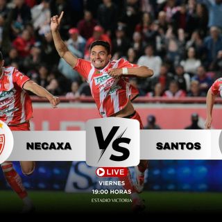 ¿Dónde ver EN VIVO el partido Necaxa vs Santos?