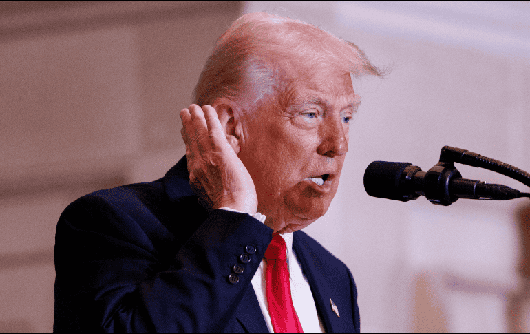 DONALD TRUMP. Estados Unidos, China, Rusia e Israel no son miembros de la CPI y, por lo tanto, no reconocen su jurisdicción. EFE / A. Schwartz