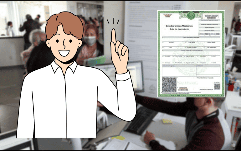 Gobierno Federal actualiza formato de acta de nacimiento. INF / ARCHIVO