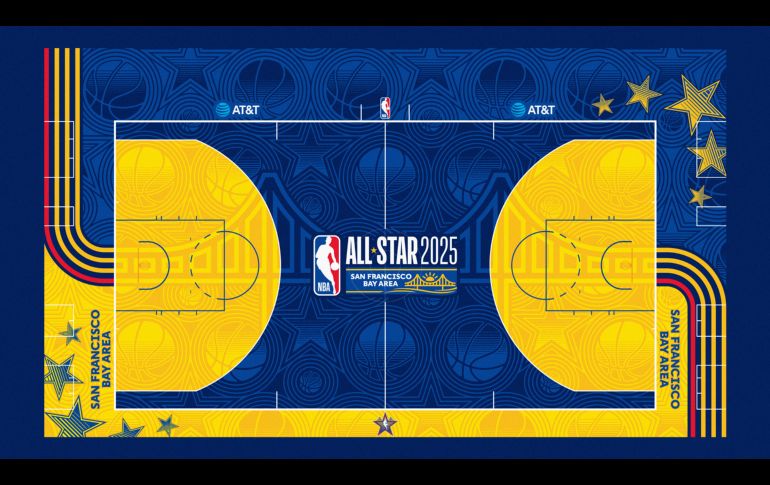 Domingo 16 de Febrero en San Francisco será el All-Star Game 2025. FACEBOOK/NBA