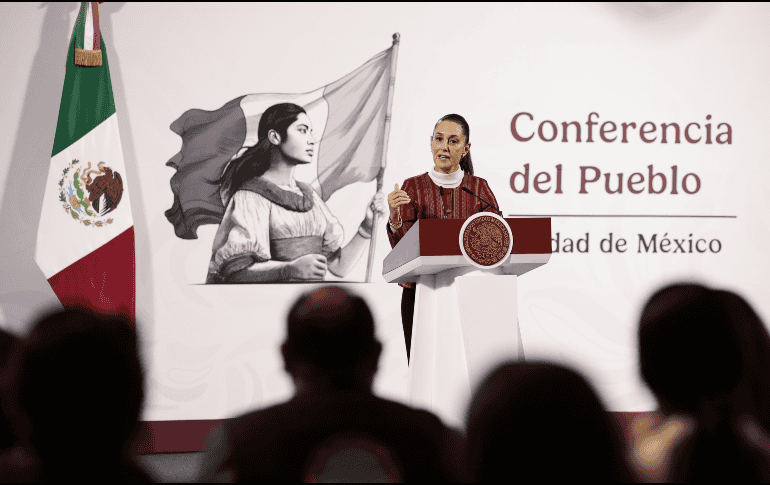 Claudia Sheinbaum, en 