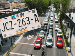 El cambio es obligatorio y todos los vehículos registrados en la Entidad deberán contar con alguna de las nuevas matrículas antes de 2026 para circular sin restricciones. EL INFORMADOR / ESPECIAL / ARCHIVO