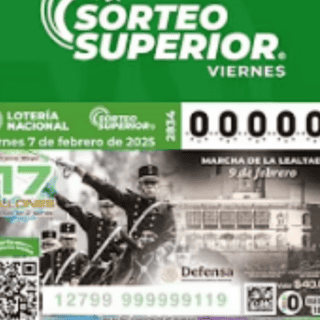 Lotería Nacional Sorteo Superior 2834: resultados del 7 de febrero
