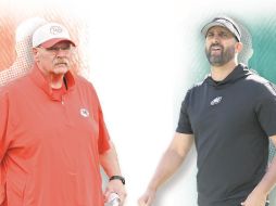 Reid y Sirianni se enfrentan en el Super Bowl por segunda vez en tres años. AFP