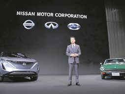 Makoto Uchida, CEO de Nissan. Se desiste luego de anunciar una posible fusión con Honda en diciembre del año pasado. ESPECIAL