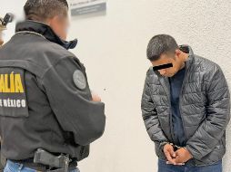 Luis “N”. Fue detenido ayer, luego de darse a la fuga el día que rendía protesta como presidente municipal de Santo Tomás de los Plátanos. ESPECIAL