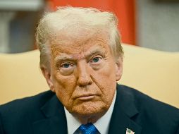 Donald Trump. El presidente de Estados Unidos busca terminar con montajes de ideología LGBT. AFP/J. Watson