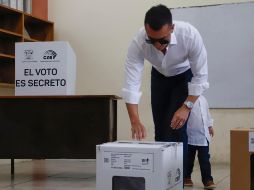 Aunque en la papeleta figuran dieciséis candidatos presidenciales, Noboa (Acción Democrática Nacional - ADN) y González (Revolución Ciudadana - RC) han polarizado la carrera para llegar al Palacio de Carondelet. EFE/C. DURÁN