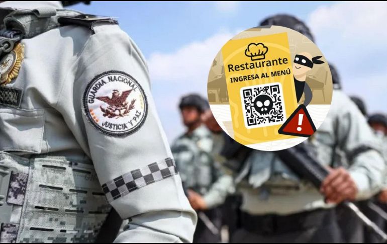 A través de sus canales de difusión, la Guardia Nacional pidió extremar precauciones a la hora de escanear los códigos QR que se encuentran en los restaurantes. EL INFORMADOR / ARCHIVO