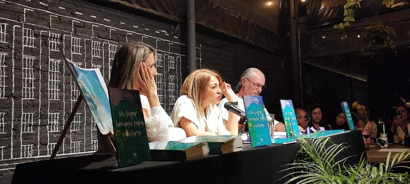 Carolina Vázquez anunció que ya se encuentra trabajando en la corrección de su novela “Colombia”. CORTESÍA 