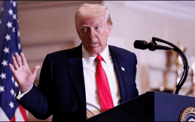 Trump dijo que anunciará la medida y dará más detalles este 10 de febrero. EFE /ARCHIVO