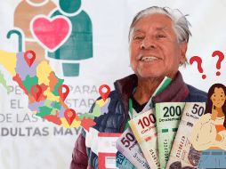 Recordemos que el primer pago de la Pensión Bienestar de este 2025 se hizo en el mes de enero con el nuevo aumento del monto, el cual pasó de $6 mil a $6 mil 200 pesos. GOBIERNO DE MÉXICO/ www.gob.mx/ ESPECIAL/ CANVA
