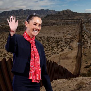 Sheinbaum rechaza que México pague construcción del muro en la frontera