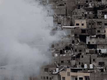 40 mil desplazados palestinos después de la incursión de Israel  en Cisjordania. EFE/A. Badarneh.