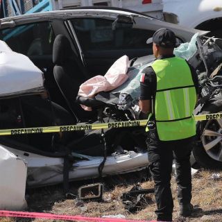 Fallecen dos personas luego de ser impactadas por tren en Hidalgo