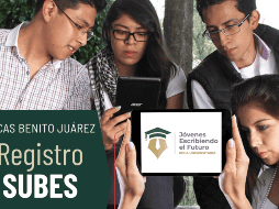Uno de los requisitos para recibir el apoyo Jóvenes Escribiendo el Futuro es no ser beneficiario de ningún programa del Gobierno de México. GOBIERNO DE MÉXICO/ www.gob.mx/ ESPECIAL