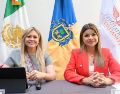 Celenia Contreras y Gabriela Cárdenas buscan asegurar que los mexicanos que regresen de manera voluntaria al país, tengan acceso a programas de reinserción social y económica. CORTESÍA.