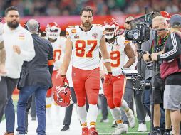 El futuro de Travis Kelce con los Chiefs está en el aire. AFP/J. Squire