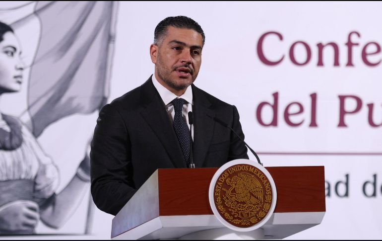Omar García Harfuch, secretario de Seguridad y Protección Ciudadana del Gobierno de México. SUN / D. S. Sánchez