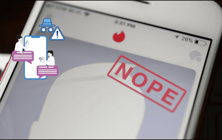 Sigue las recomendaciones de Profeco al navegar por las apps de citas.  ESPECIAL / GETTY IMAGES