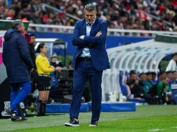 El director técnico de Chivas, Óscar García, en el actual Torneo Clausura 2025. IMAGO7