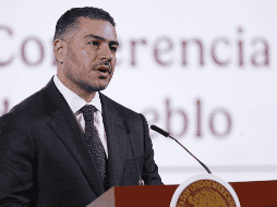 García Harfuch destacó que la investigación está a cargo de la Fiscalía General de la República. EFE/ M. Guzmán