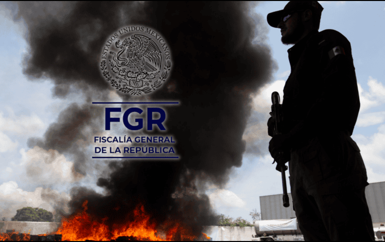 Lo incinerado de material de fentanilo se aseguró en diversas acciones de la FGR. EFE / ARCHIVO